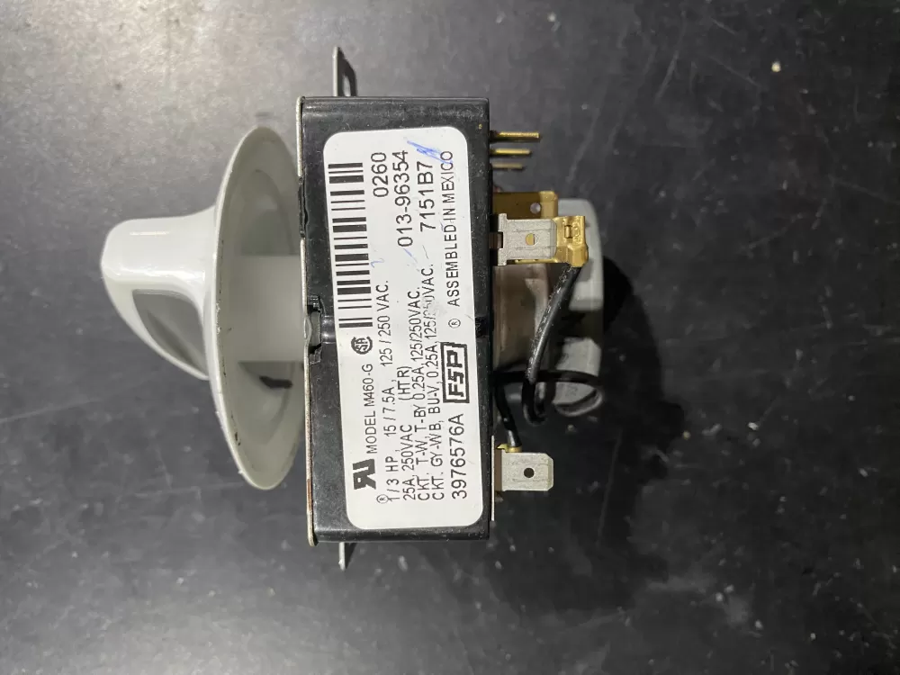 Kenmore 3406702A WP3976576 3406015 3406702 3976576 3976576R 548375 AP6009025 PS11742167 EAP11742167 3976576A Dryer Timer