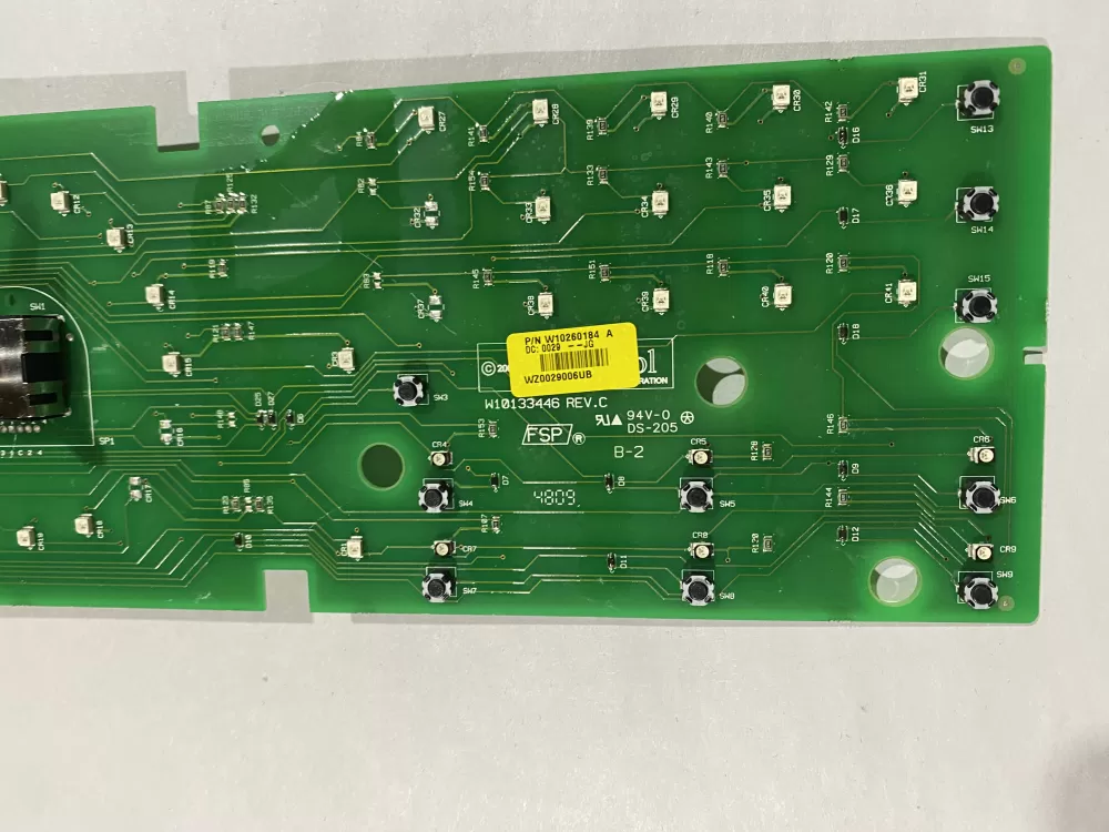 Maytag W10260184 WPW10260184 PS11751376 Dryer Control Board AZ184664 | BK355