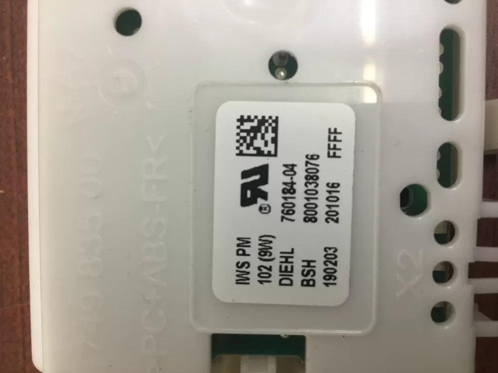 Bosch Thermador 8001038076 Refrigerator Control Board AZ30464 | NR974