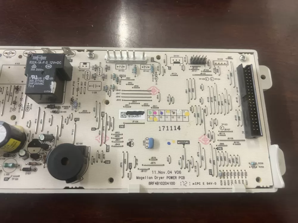 GE Dryer Control Board 212D1201P001 AZ512 | DG232