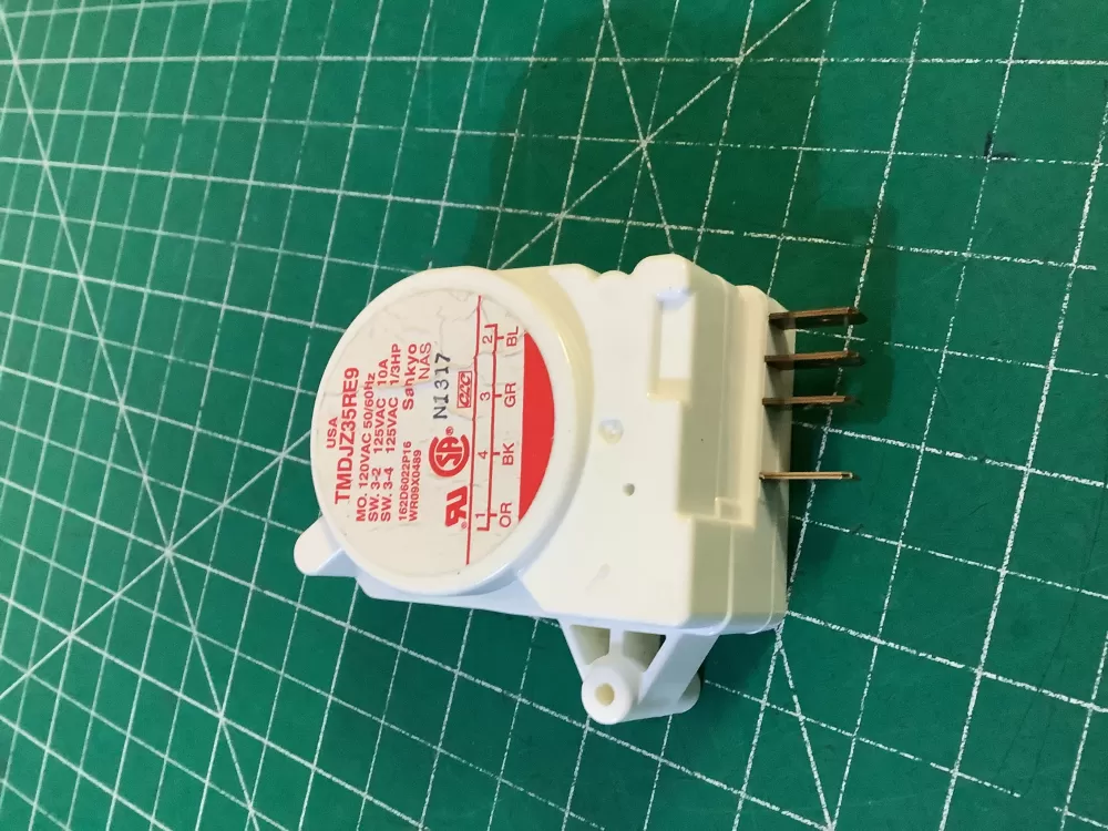 GE WR9X489  AP2061695  162D6022P16  2578  AH310858  EA310858  PS310858  WR09X0427  WR09X0469  WR09X0488  WR09X0489  WR9X427  WR9X469  WR9X488  DFCJZ35RE9 Refrigerator Defrost Timer