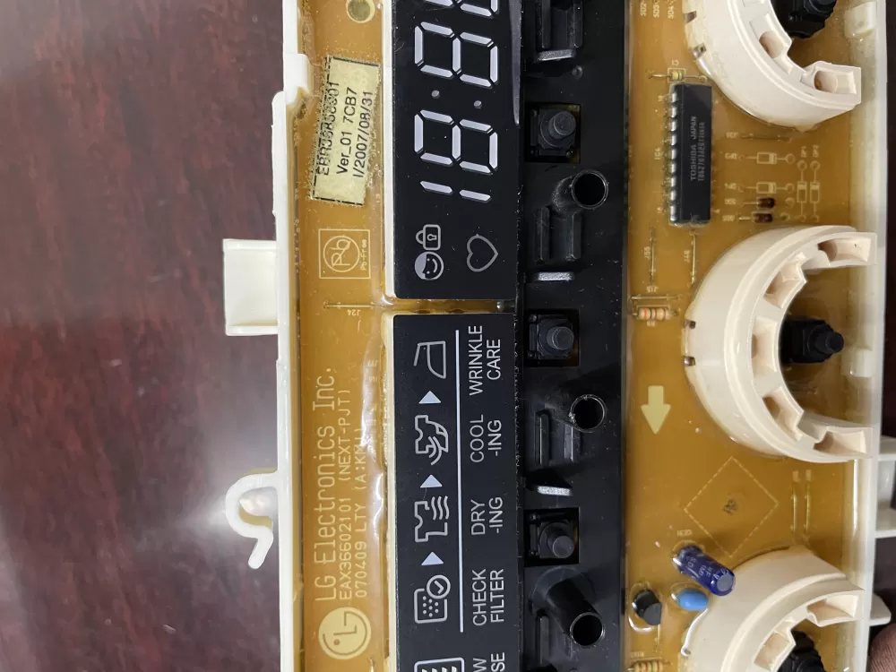 LG EBR36858901 EAX36602101 Dryer Control Board AZ28919 | KMV191