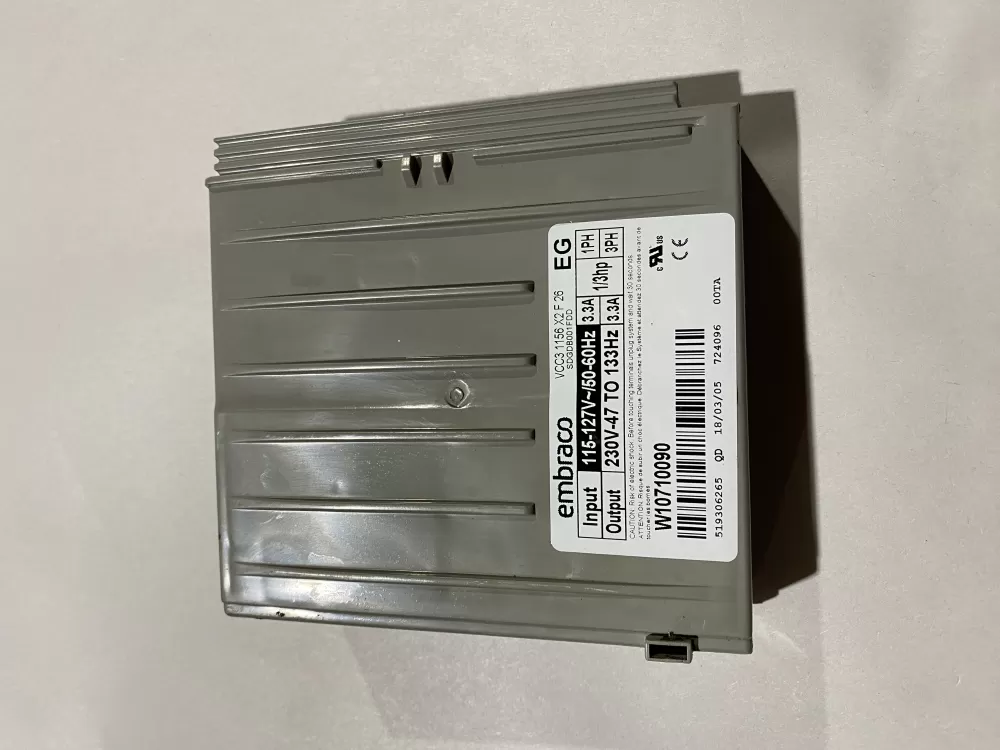 Whirlpool  Maytag  KitchenAid  Kenmore W10710090 W11087200 PS12070625 Refrigerator Control Board Inverter