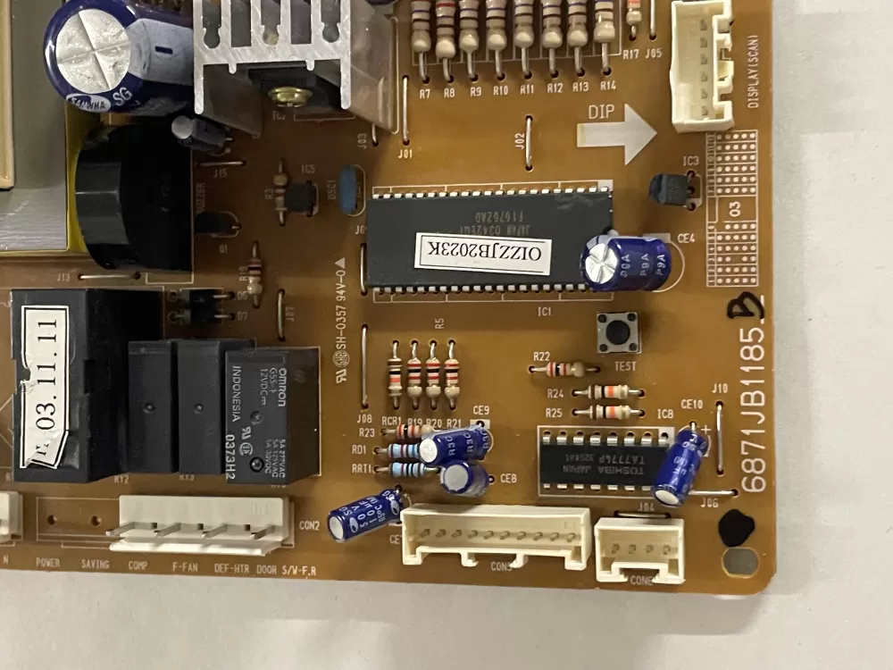 Kenmore LG 6871JB1185B Refrigerator Control Board Pcb AZ145240 | KM2311