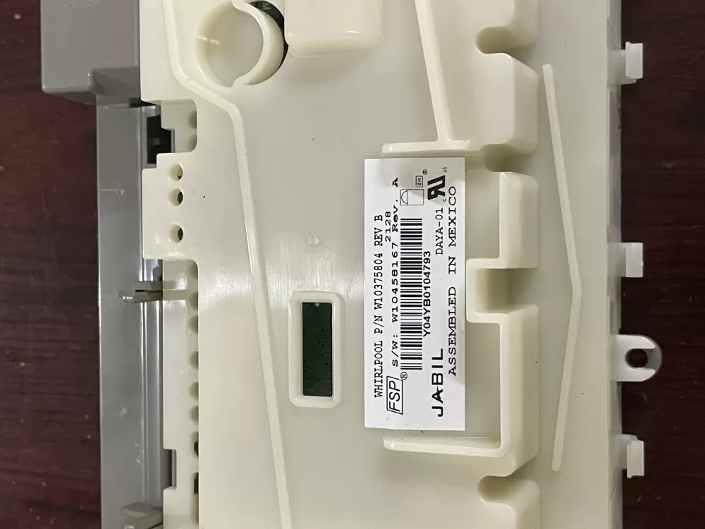 Whirlpool W10375804 W10479765 Dishwasher Control Board AZ78703 | KM1017