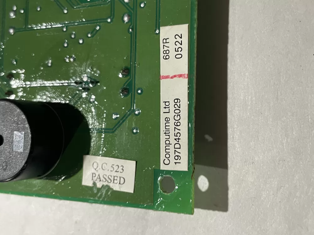 GE 197D4576G029 Refrigerator Control Board Dispenser AZ200634 | Wm389