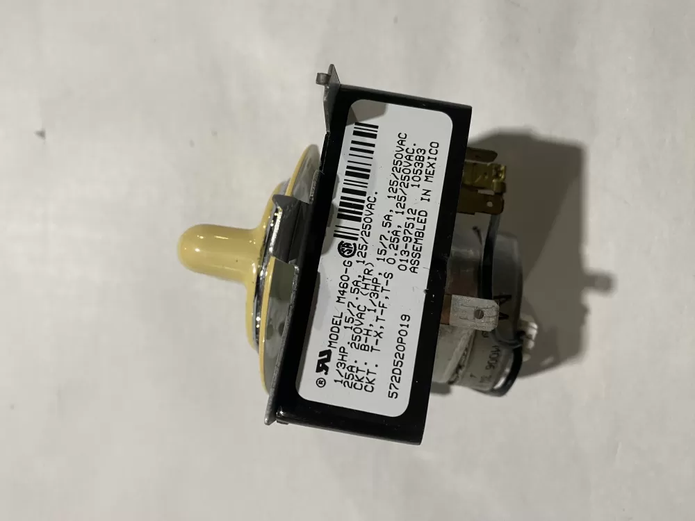 GE 572D520P019 WE4M189 Dryer Timer