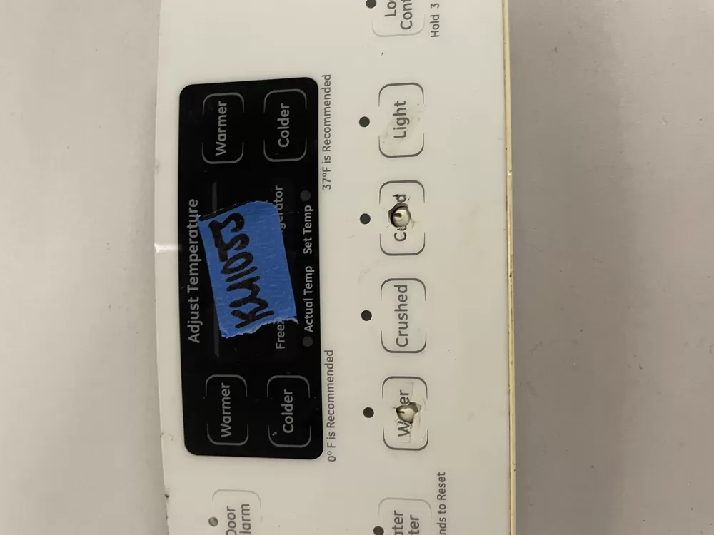 GE 200D7355G052 WR55X10802 Refrigerator Control Board AZ142104 | KM1033