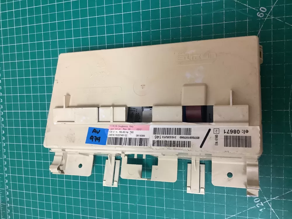 Whirlpool 8182696 2461970207491-02 Washer Control Board AZ226654 | ARV979