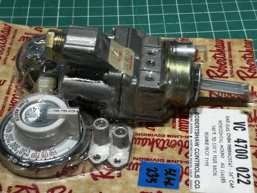 Genuine Robertshaw Gas Oven Thermostat VC 4700 022 AZ169159 | Sl235