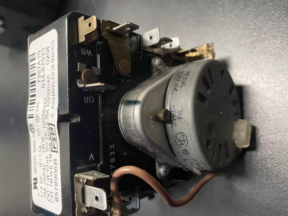 Whirlpool 8578906B PD00006074 WP8578906 8578906 Dryer Timer AZ10331 | BK1528