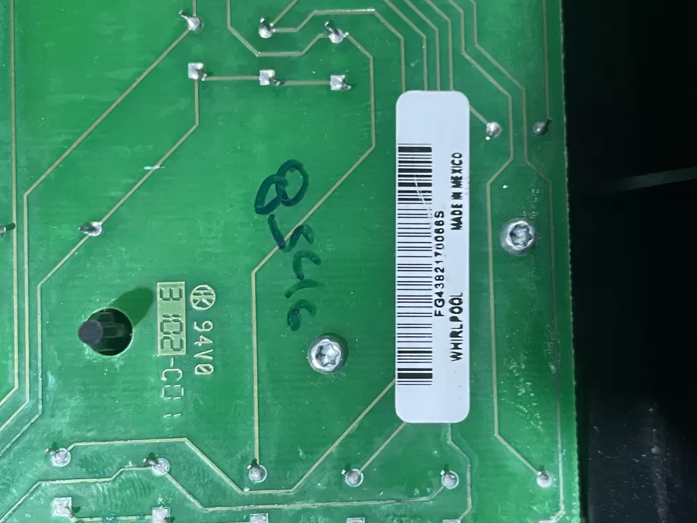 Whirlpool FG43821700885 Dryer Control Board AZ92513 | Wmv94