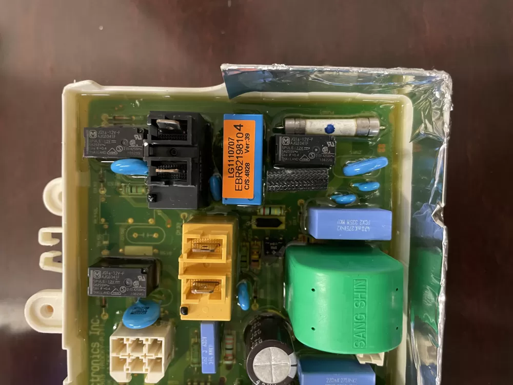 LG EBR62267105 EBR62267102 EAX60993601 Washer Control Board AZ37925 | KMV201