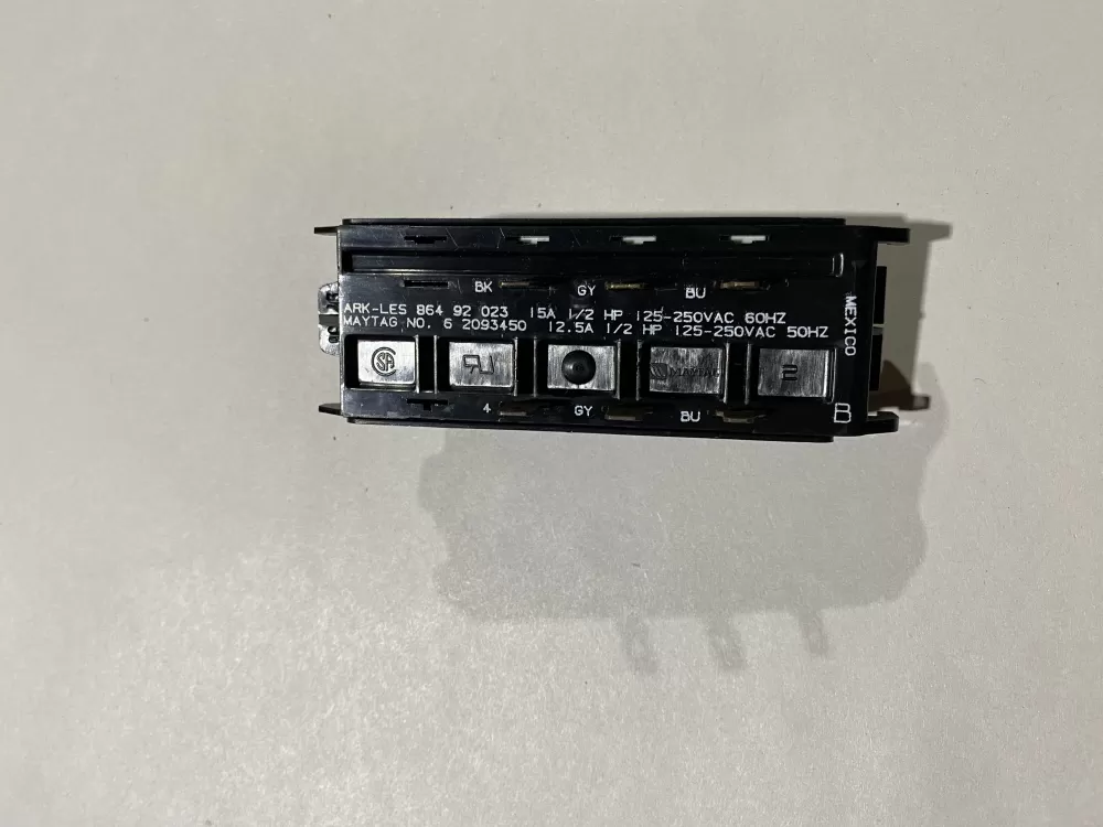 Maytag 6 2093450 62093450 Washer Switch AZ138323 | BK2377
