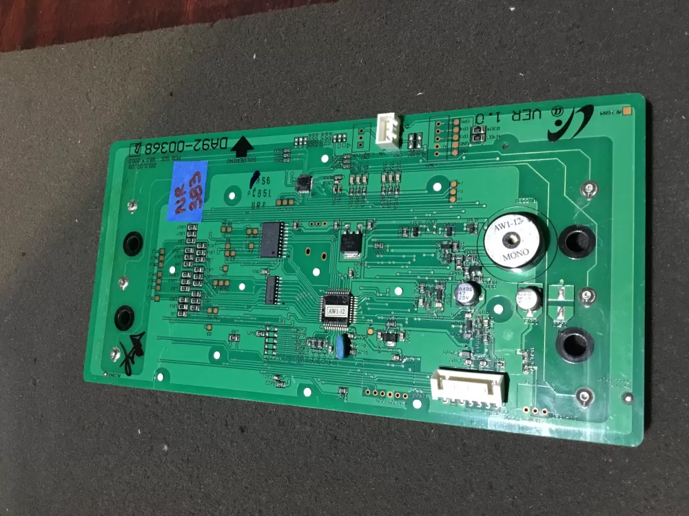 Samsung DA92-00368B Refrigerator Control Board Dispenser AZ105342 | NR383