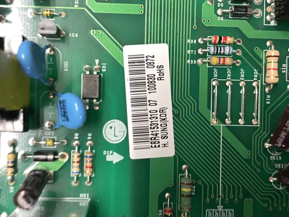 LG Kenmore AP4871444 EBR41531310 Refrigerator Control Board AZ207331 | Wm2289
