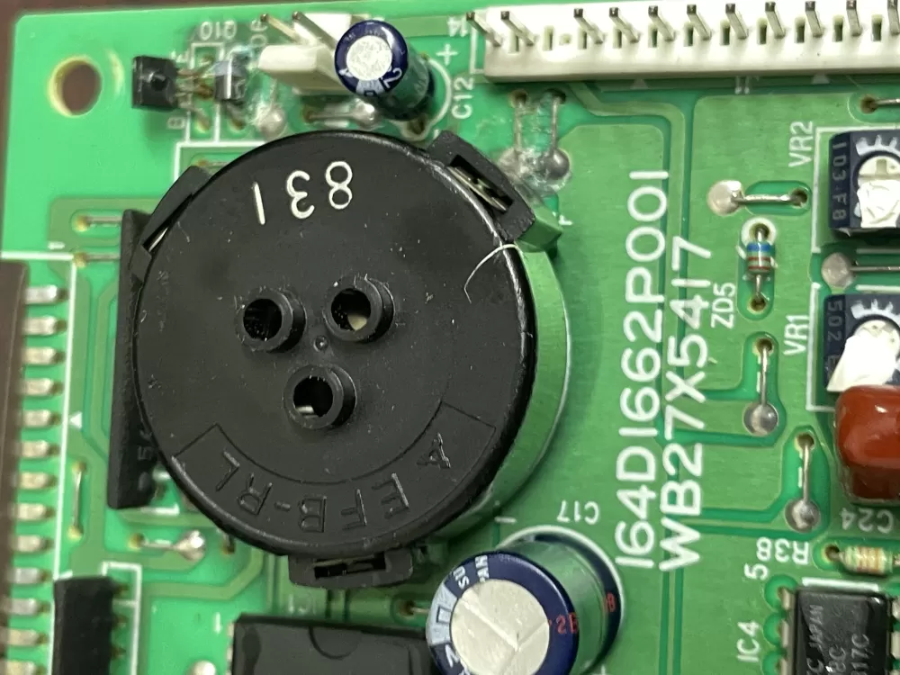 GE WB27X5417 164D1662P001 Microwave Control AZ27491 | WM43