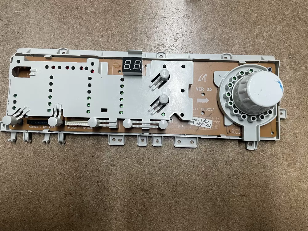 Maytag DC41-00026A BHCEY7A0055 06FMW3E2700 DC41-00025A Dryer Control Board UI