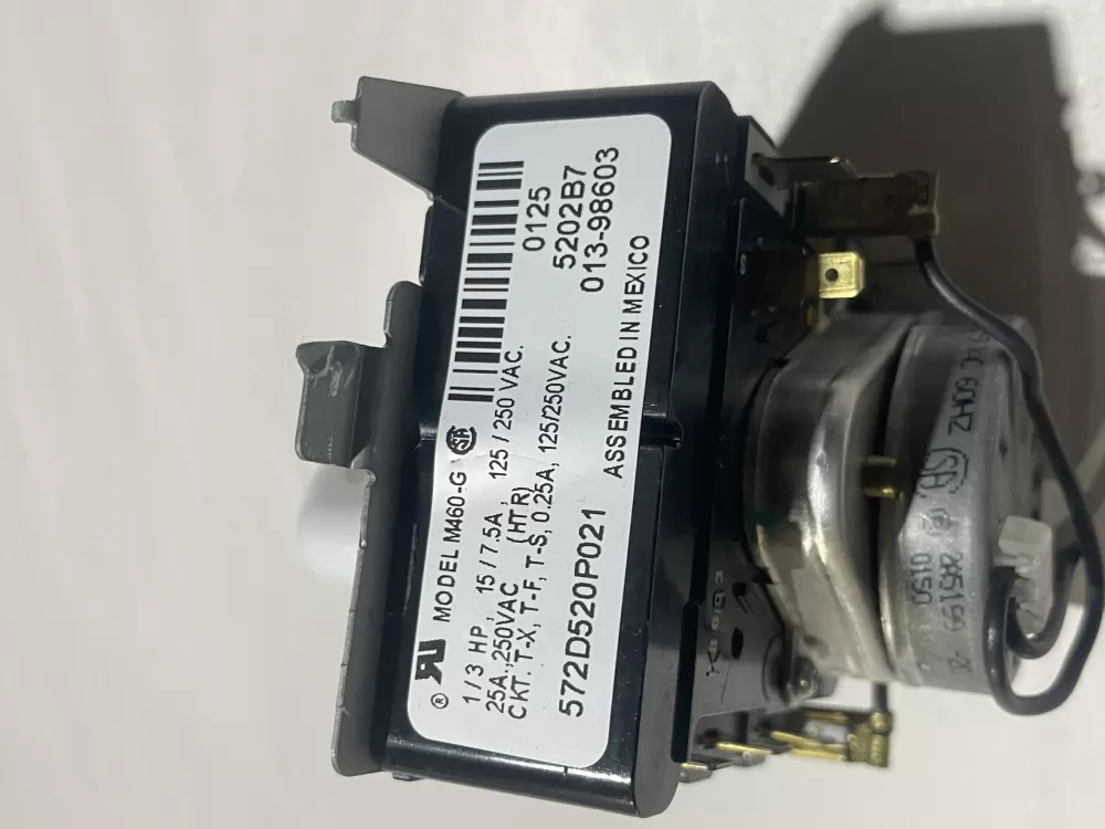 GE 572D520P021 WE4M271 Dryer Timer AZ134487 | Wm966