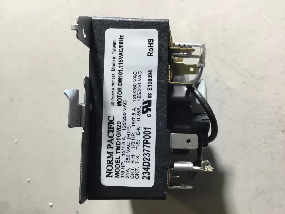 GE AP6027534 WE04X24551 PS11759041 234D2377P001 Dryer Timer AZ44877 | NR1765
