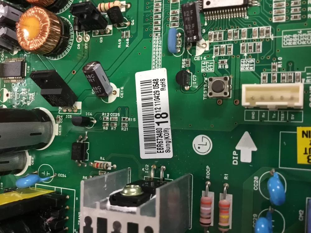 LG EBR67348018 Refrigerator Control Board AZ81400 | NR873