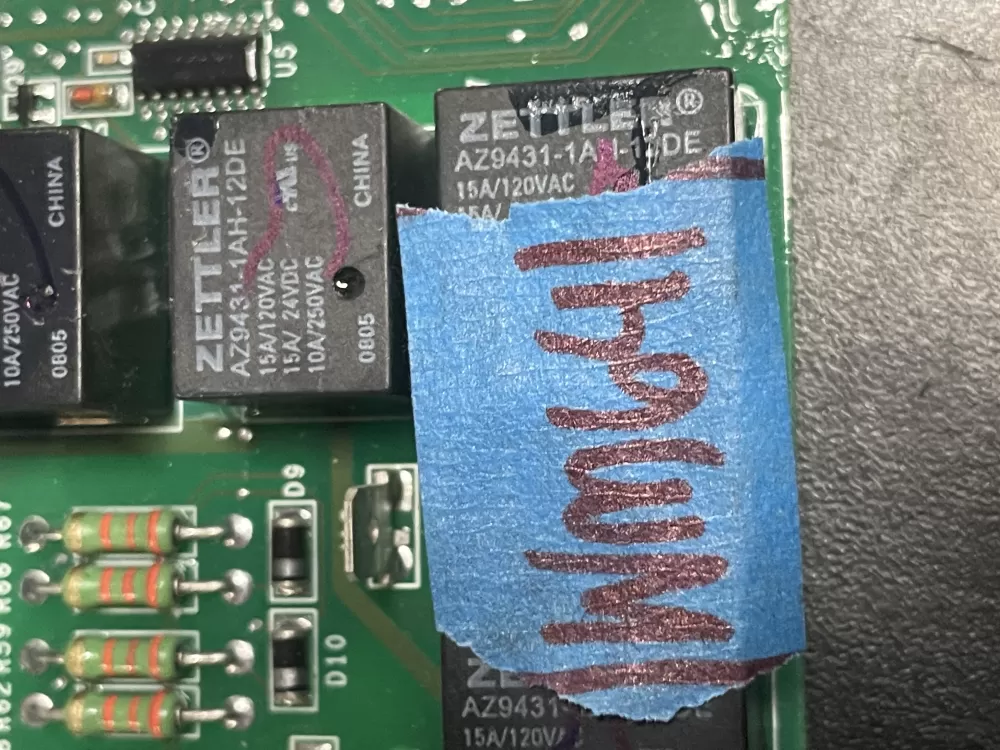 GE 200D4850G009 WR00X2184 Refrigerator Control Board AZ12491 | 641