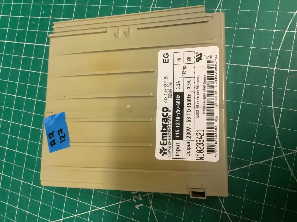 Whirlpool Maytag Kenmore W10233421 Refrigeration Control AZ197818 | AR127