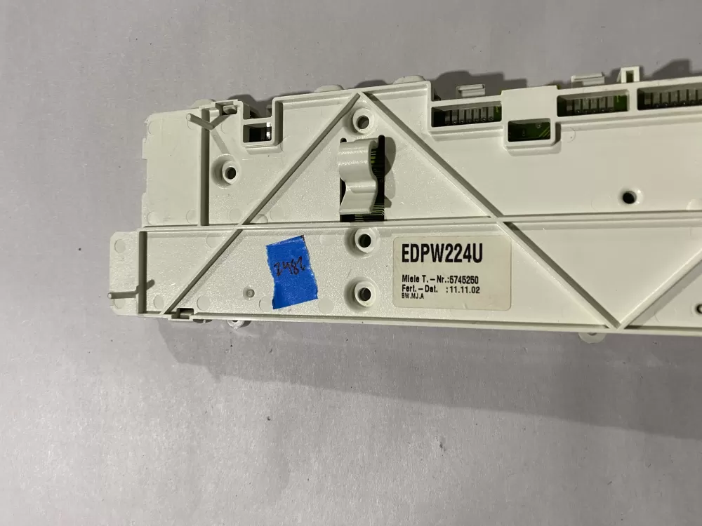 Miele EDPW224U 5745250 Washing Machine Display Control Board AZ192049 | BK2482