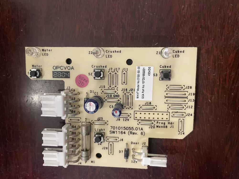 GE 197D5189G001 Refrigerator Control Board AZ47885 | KM700