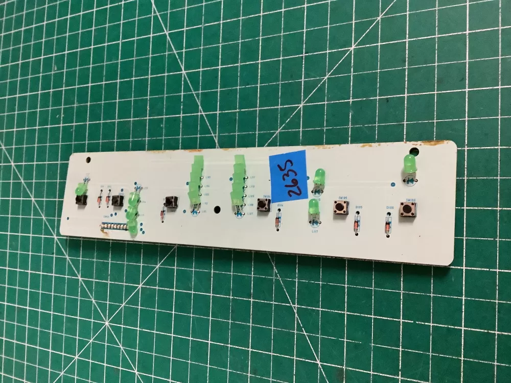 LG 6871JB1391A Refrigerator Control Board Display