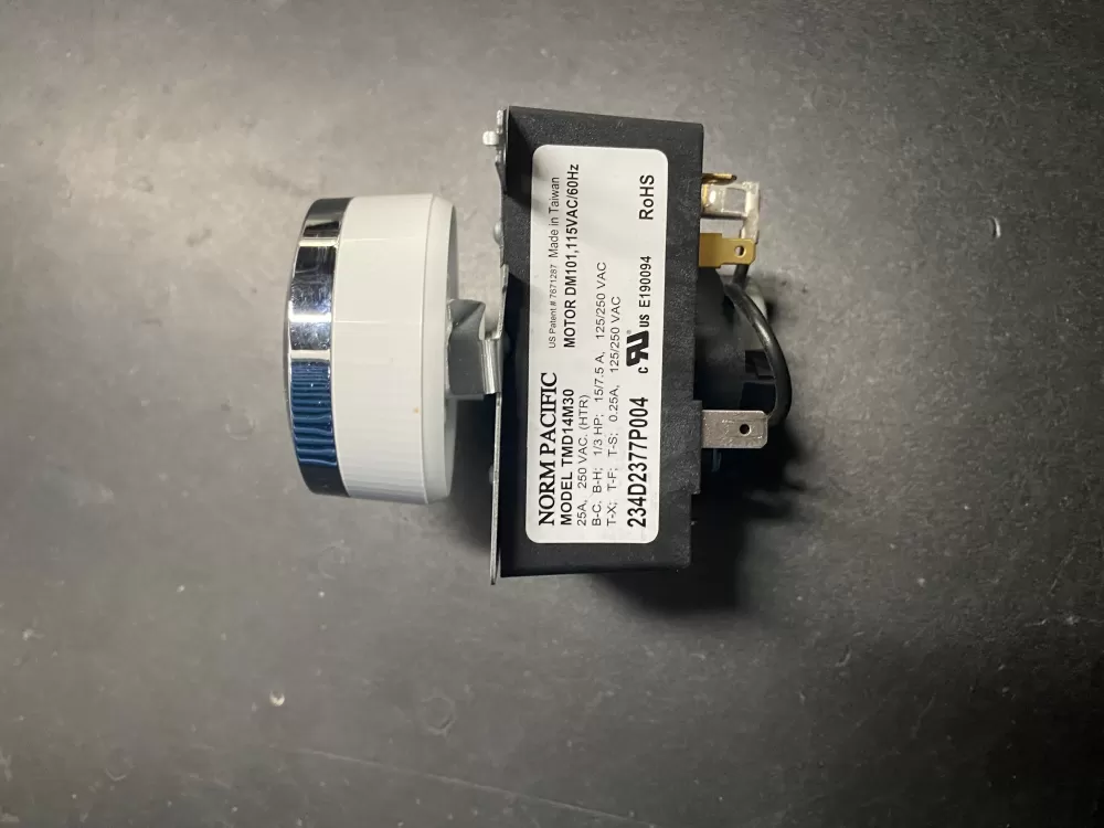 GE TMD14M30 234D2377P004 Dryer Timer AZ24090 | BK1205