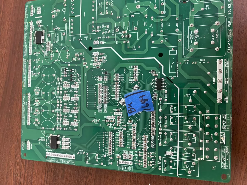 LG Kenmore EBR65002702 EBR65002703 Refrigerator Control Board AZ33375 | BK1684