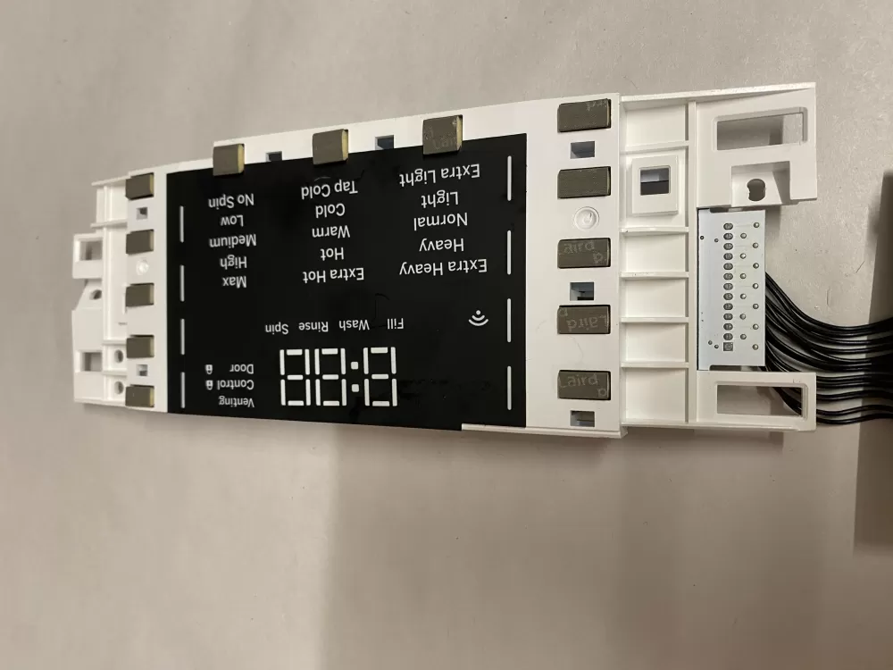 GE dryer user interface control board 308D1567G001 AZ207133 | BK2148