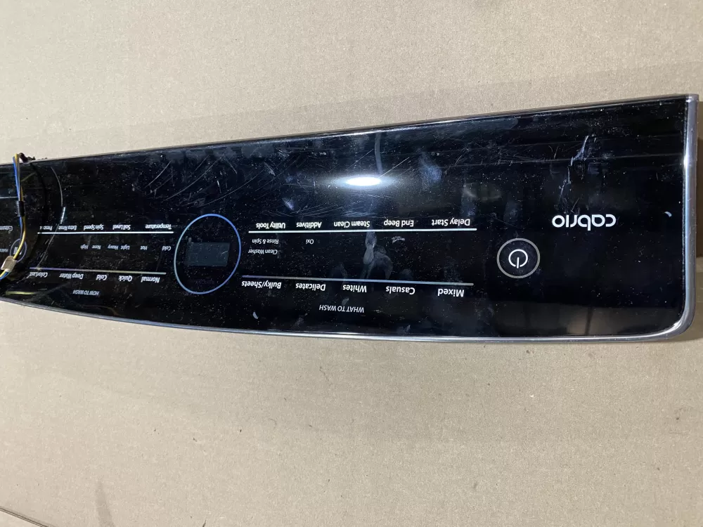 Whirlpool W10507937 Washer Control Panel
