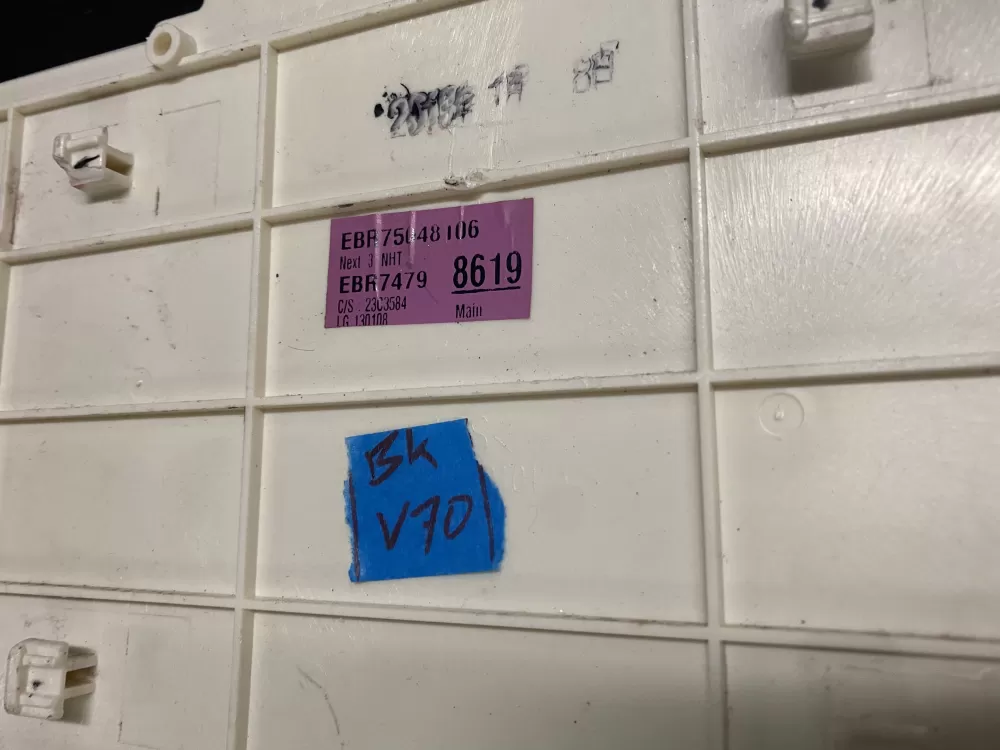 LG EBR64974327 EBR74798619 EBR78421704 Washer Control Board AZ14469 | BKV70