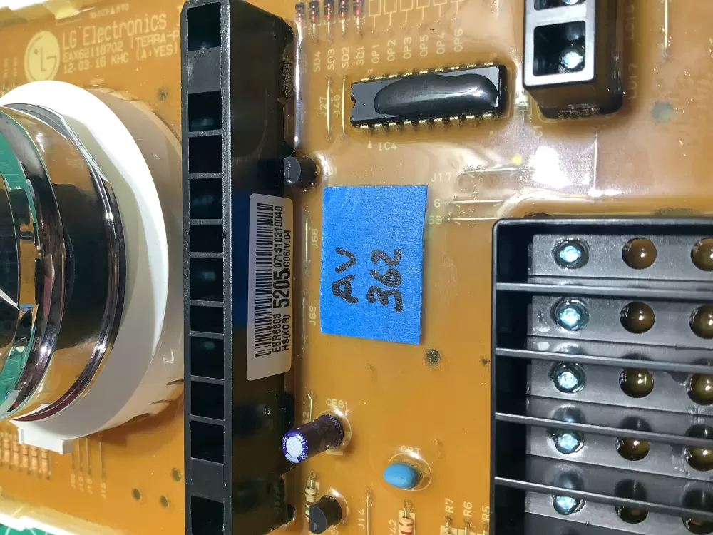 Kenmore EBR68035205 AP5977386 Dryer Control Board Elite AZ186139 | AV362