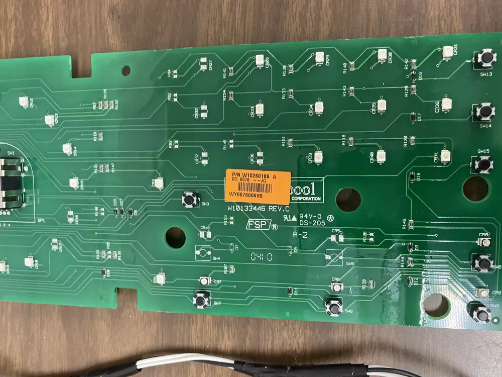 Whirlpool Maytag W10260186 W10258434 Washer Control Board AZ29694 | BK275