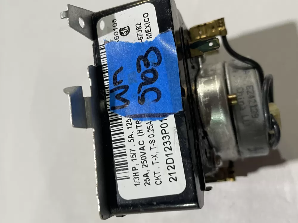 GE 212D1233P012 WE4M364 Dryer Timer AZ169883 | Wm563
