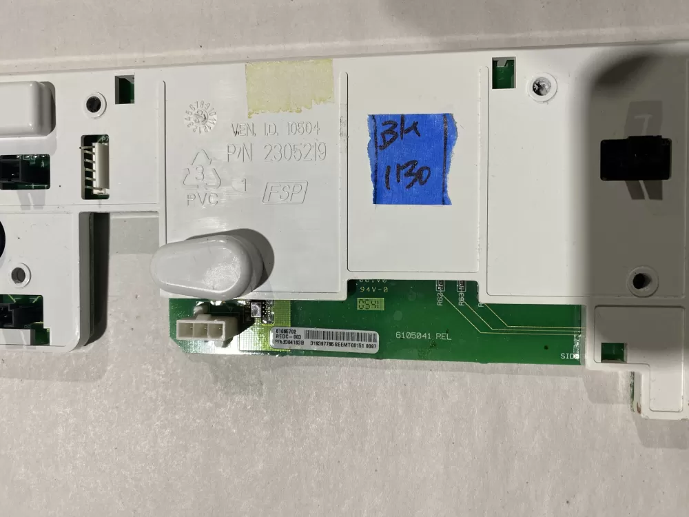 Whirlpool WP2304163 2252175 Refrigerator Control Board  AZ104883 | BK1130