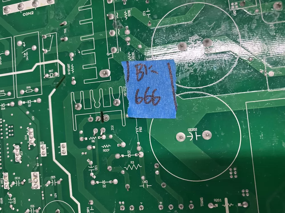 LG Kenmore EBR73093601 EBR73093606 Refrigerator Control Board AZ15293 | BK666