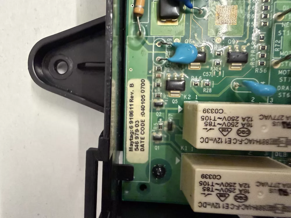Whirlpool Maytag Amana Dishwasher Control Board 6 918611 Rev AZ231090 | KM256