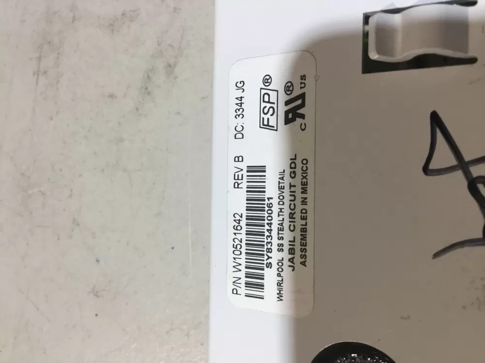 Whirlpool AP6022594 Refrigerator Dispenser Control Board AZ48860 | NR1793