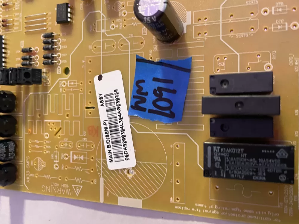 Samsung DA92 00384L DA9200384L Refrigerator Control Board AZ195836 | Wm1091