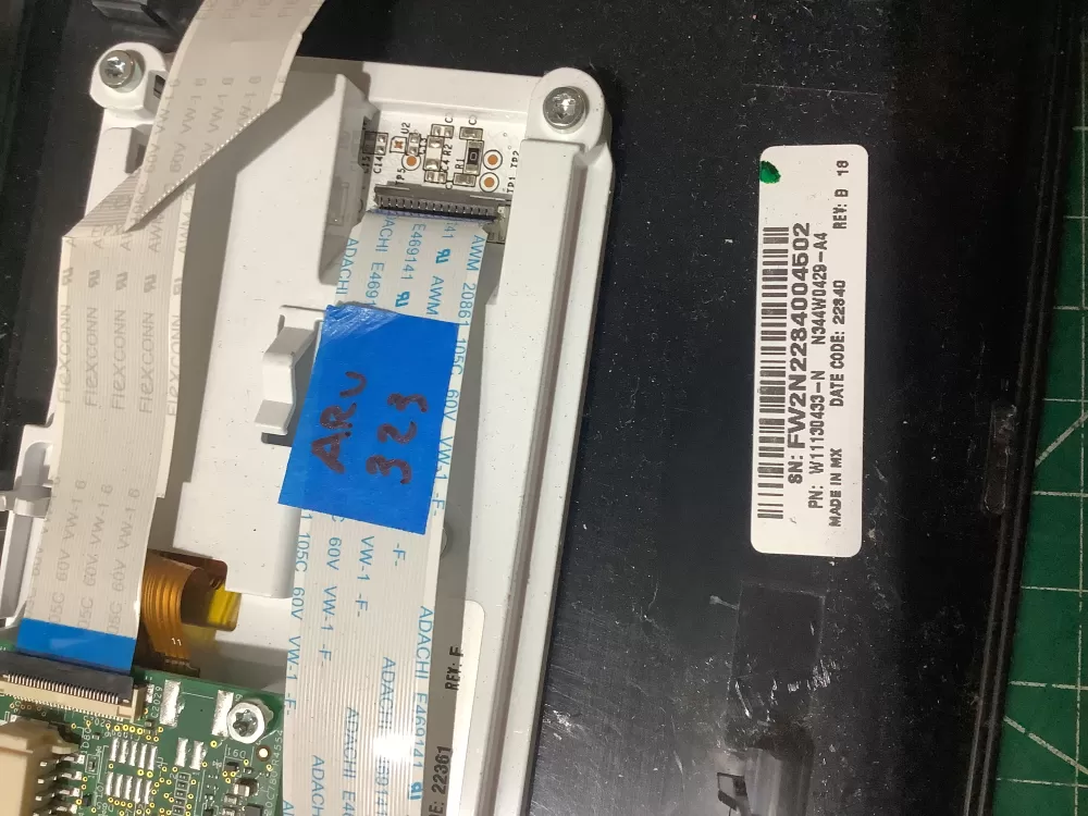 Maytag Washer Touchpad Control Panel User Interface W11130433 AZ195303 | ARV323