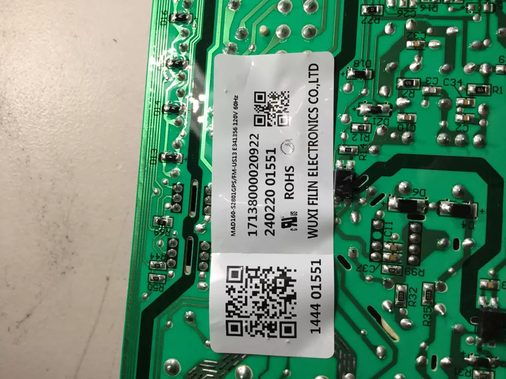 Midea 17138000020922 Washer Control Board AZ40259 | NR21