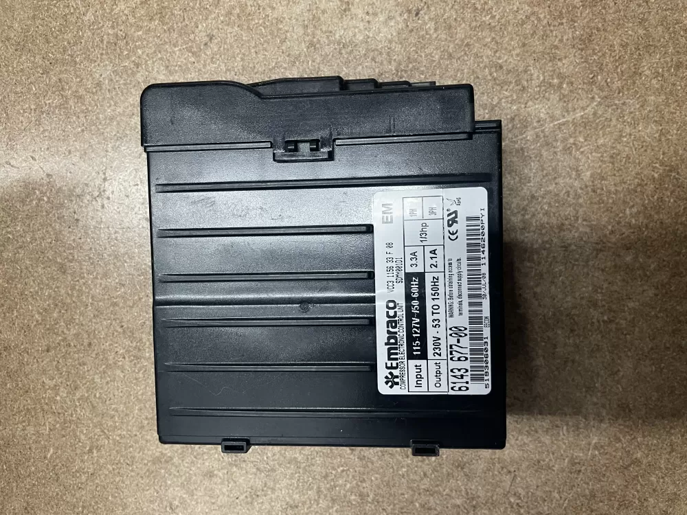 VCC3 1156 33 F 08 Refrigerator Control Board Embraco Inverter