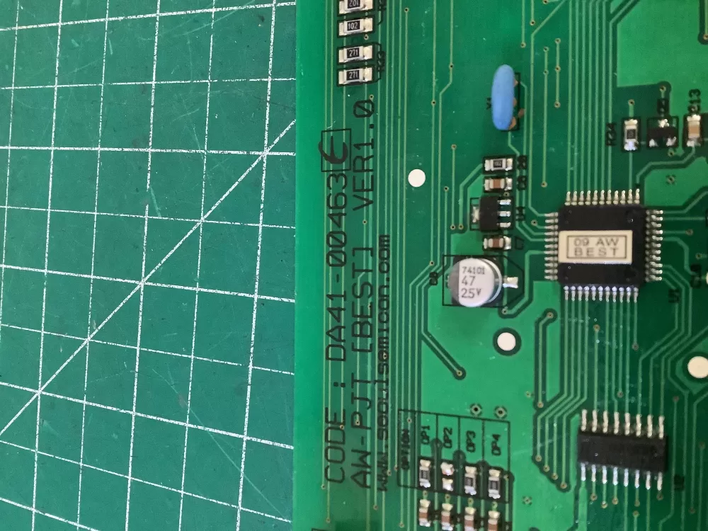 Samsung DA41-00463E Refrigerator Dispenser Display Control Pn: AZ191578 | NR1413