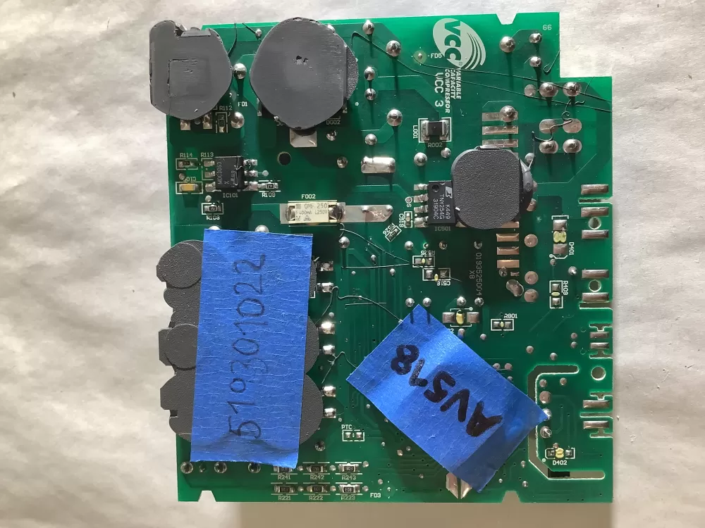 Whirlpool Refrigerator Compressor Inverter Control Board AZ100085 | AV518