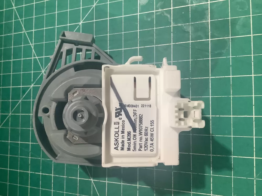 KitchenAid W10914557 Dishwasher Kitchen Aid Drain Pump AZ142999 | SL278