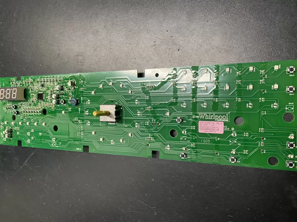 Whirlpool  Maytag W10336131 W10051114 W10051104 Dryer Control Board